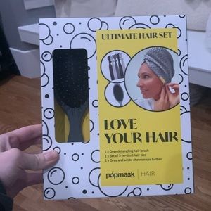 Popmask ultimate hair set: love your hair in grey